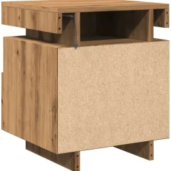 Outlet Yöpöydät LED-valoilla 40x39x48,5 cm, eri värejä ja pakkauskokoja (33073) Huonekalut