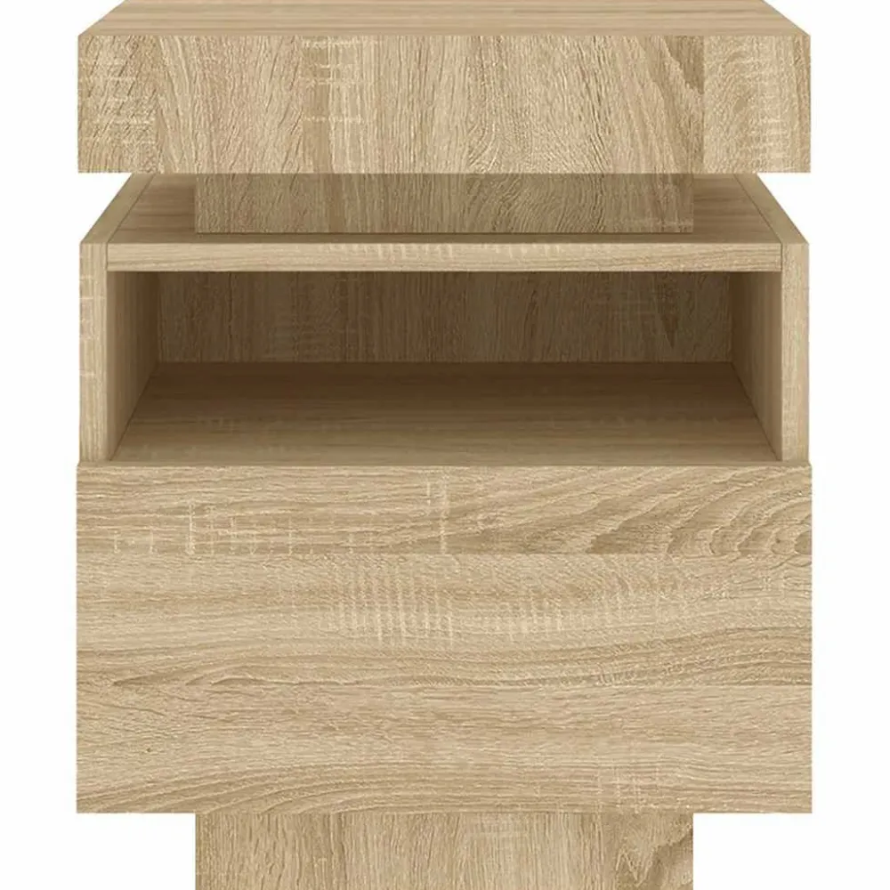 Outlet Yöpöydät LED-valoilla 40x39x48,5 cm, eri värejä ja pakkauskokoja (33073) Huonekalut