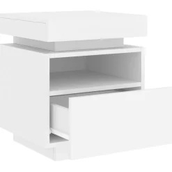 Outlet Yöpöydät LED-valoilla 40x39x48,5 cm, eri värejä ja pakkauskokoja (33073) Huonekalut